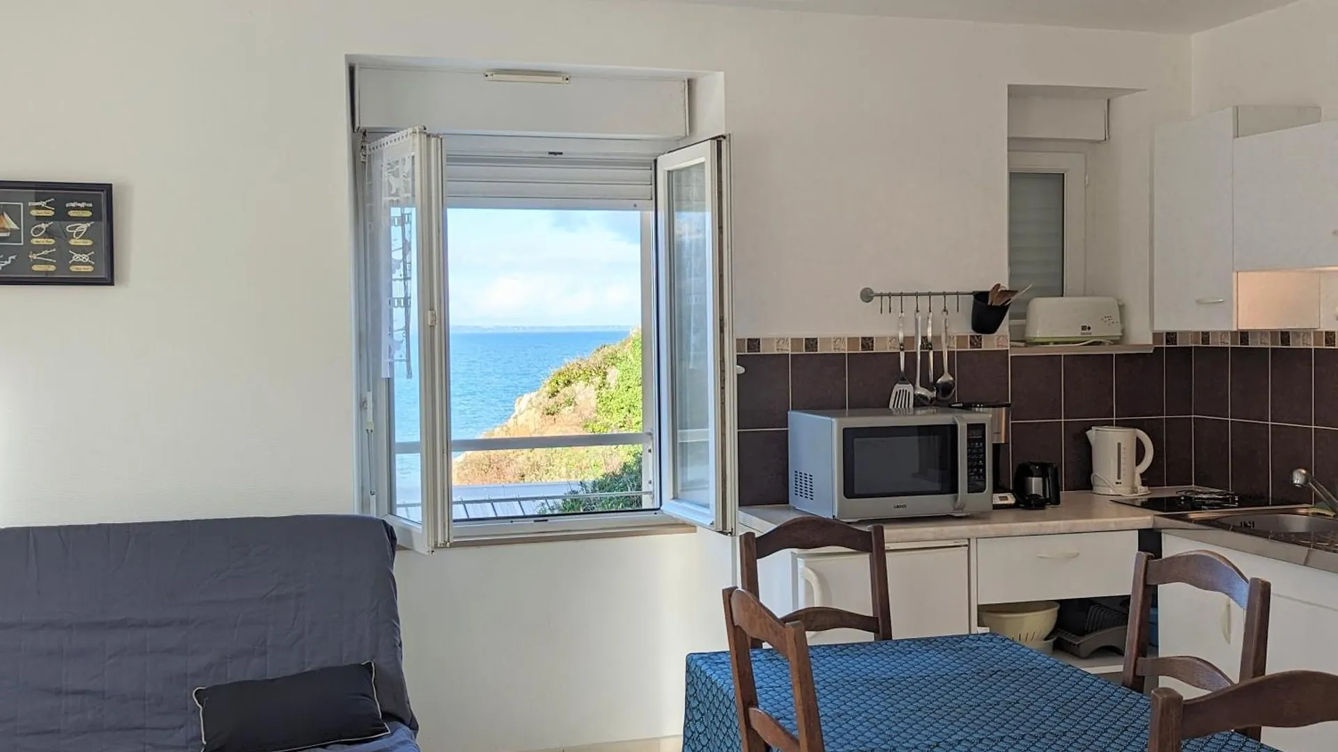 アパート Appart Vue Mer-Au Pied Du Chemin De Randonnee 